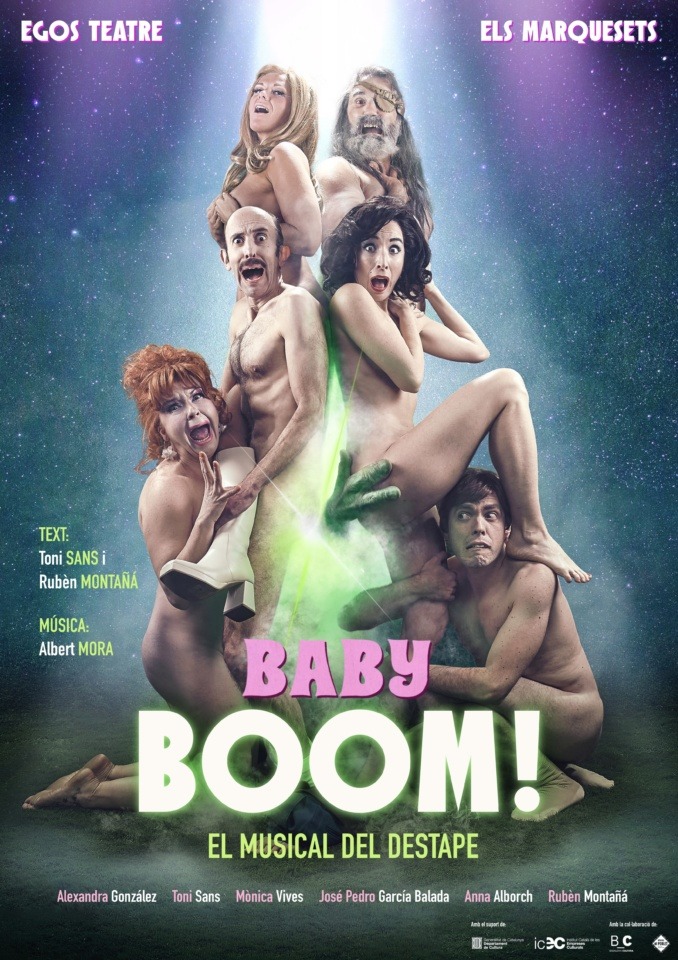 Baby Boom! El musical del destape. Al teatre gaudí
