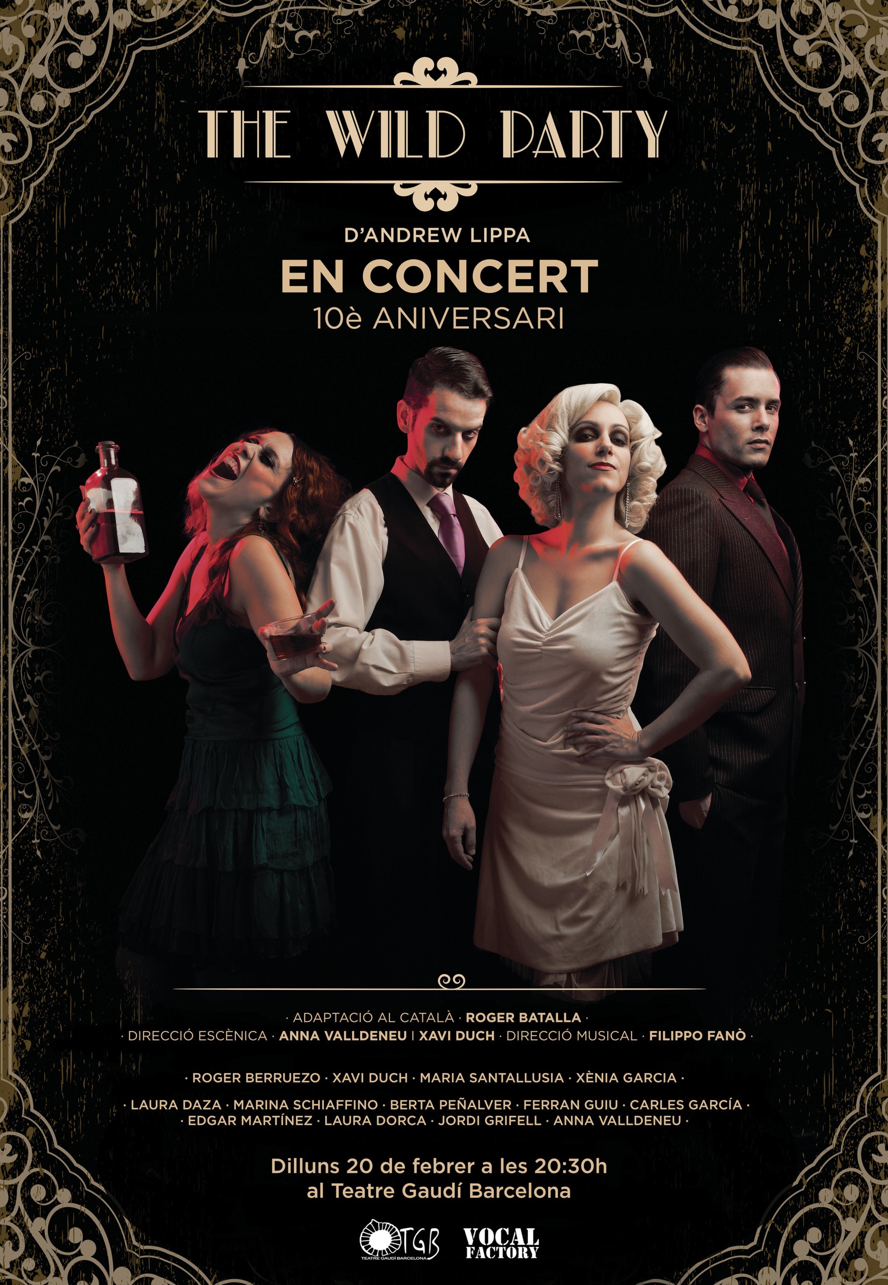 The Wild Party en Concert al Teatre Gaudí